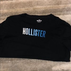 Size medium black Hollister tee